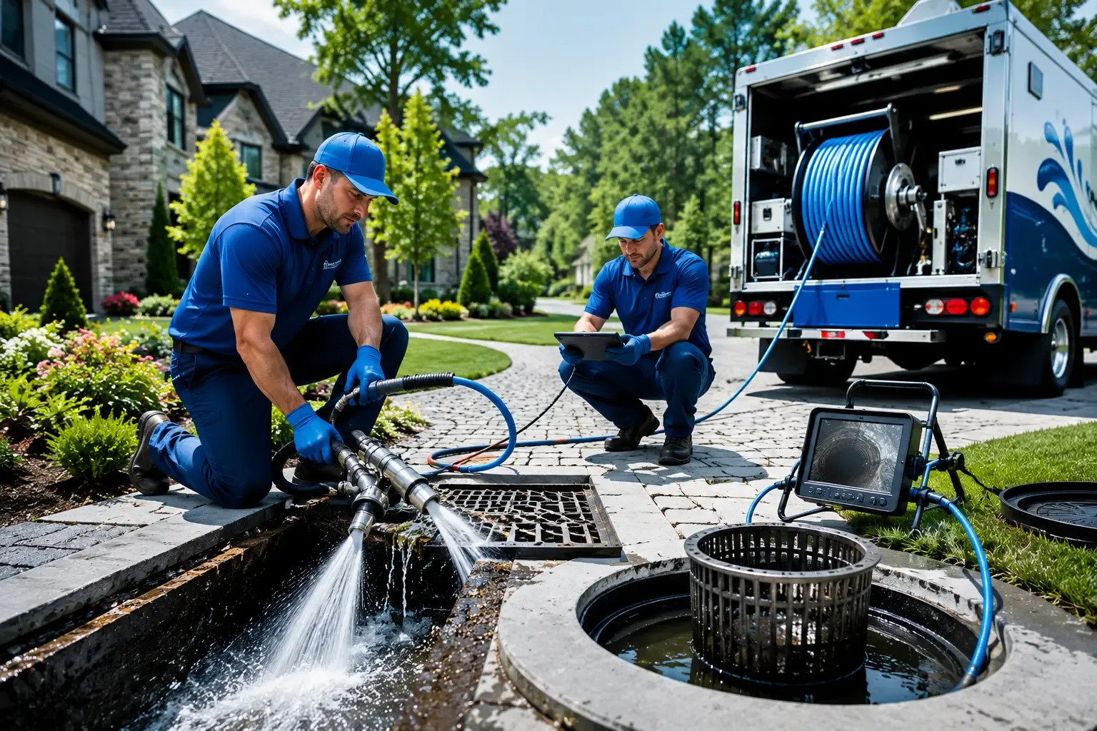 Local outdoor drain cleaning professionals in Junction City, OH