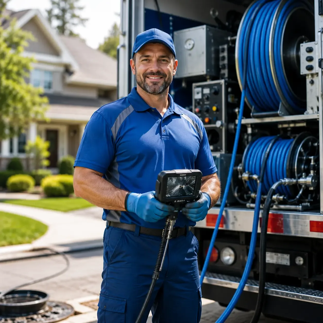 Local outdoor drain cleaning specialists in Junction City, OH